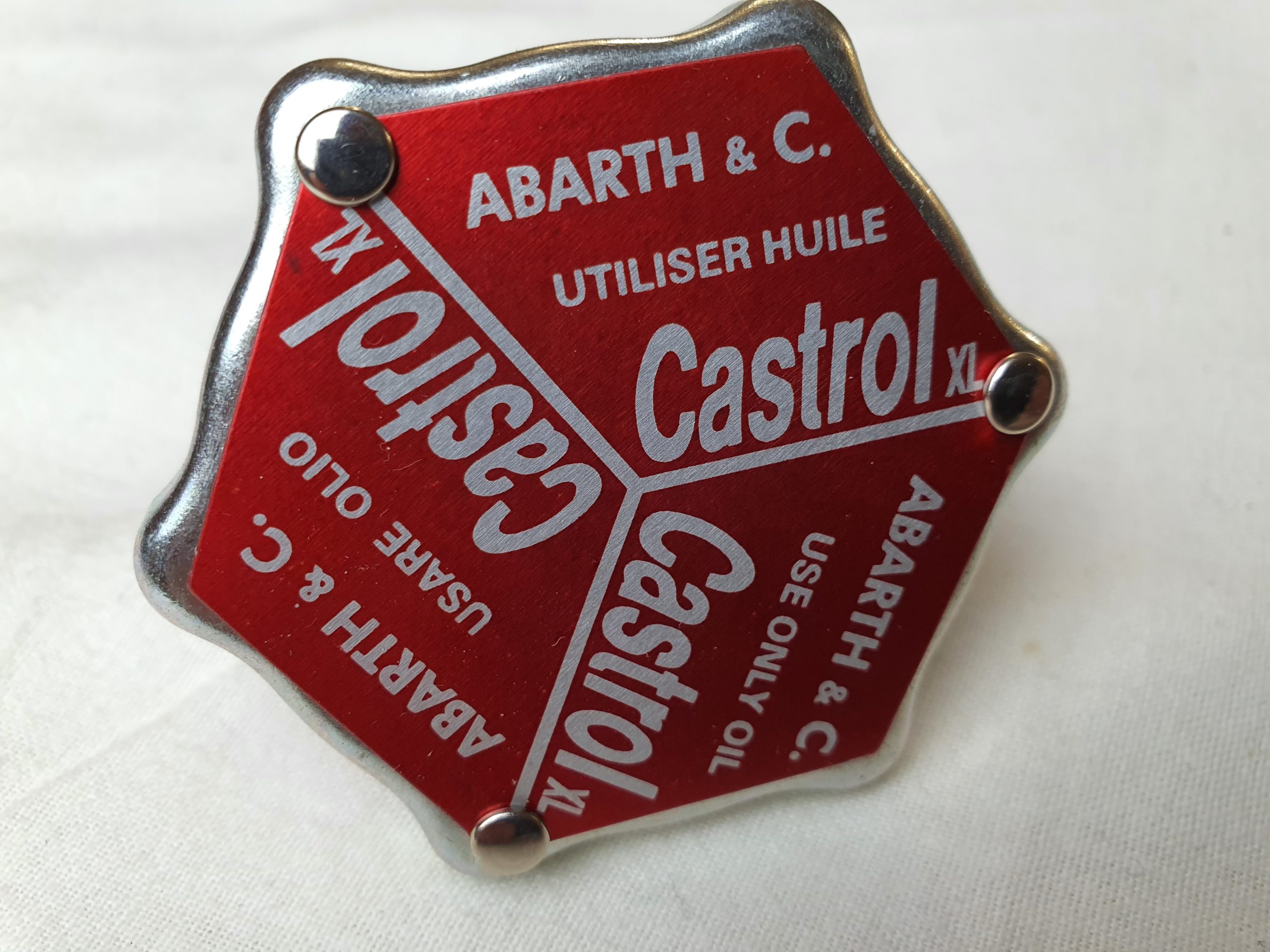 Bouchon de remplissage d'huile pour cache culbuteur alu