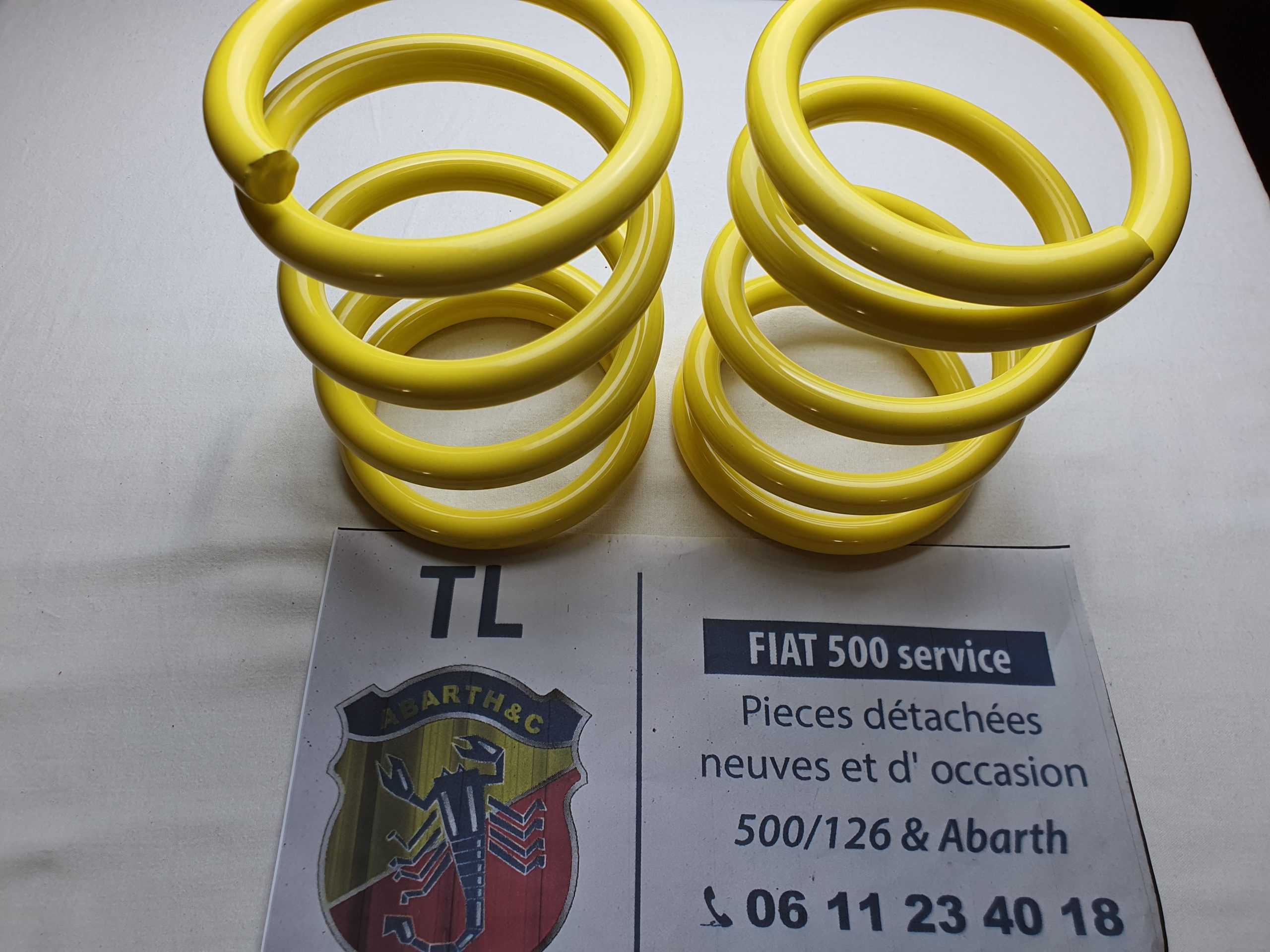 Ressorts d'amortisseurs sport hauteur 17.5 – Image 2