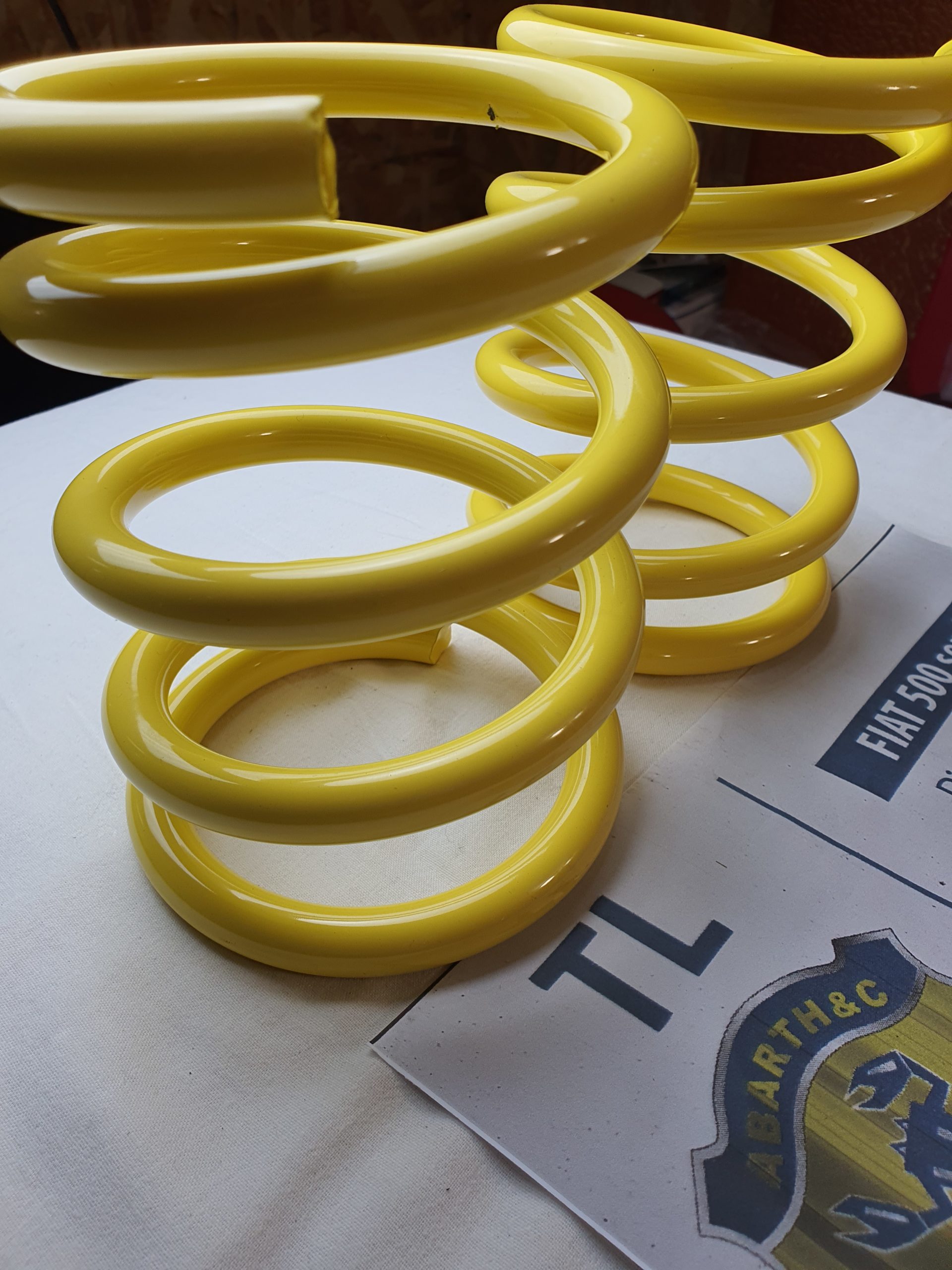 Ressorts d'amortisseurs sport hauteur 17.5