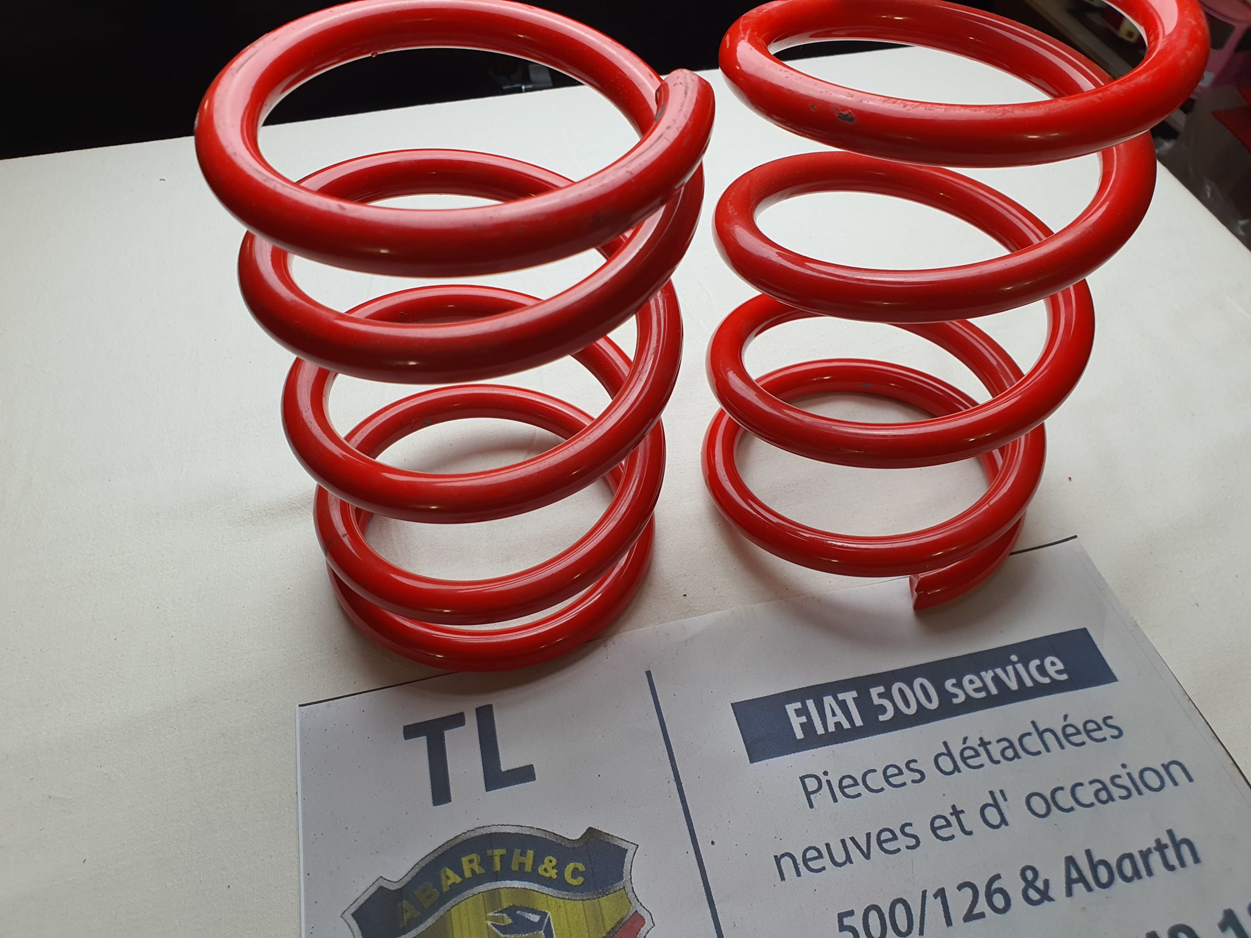 Ressorts d'amortisseurs sport hauteur 19 cm – Image 2