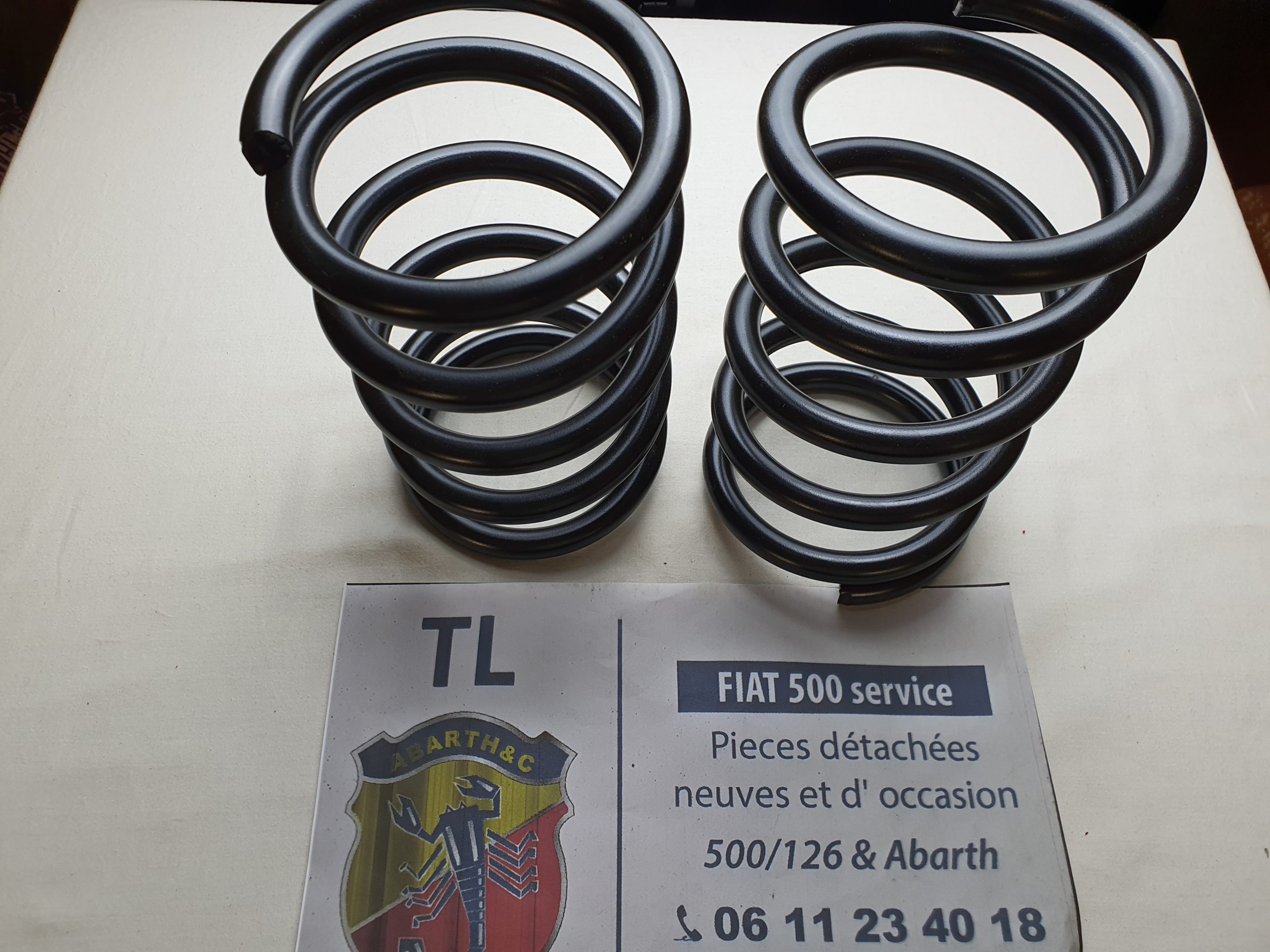 Ressorts d'amortisseurs arrière d'origine 21 cm – Image 2