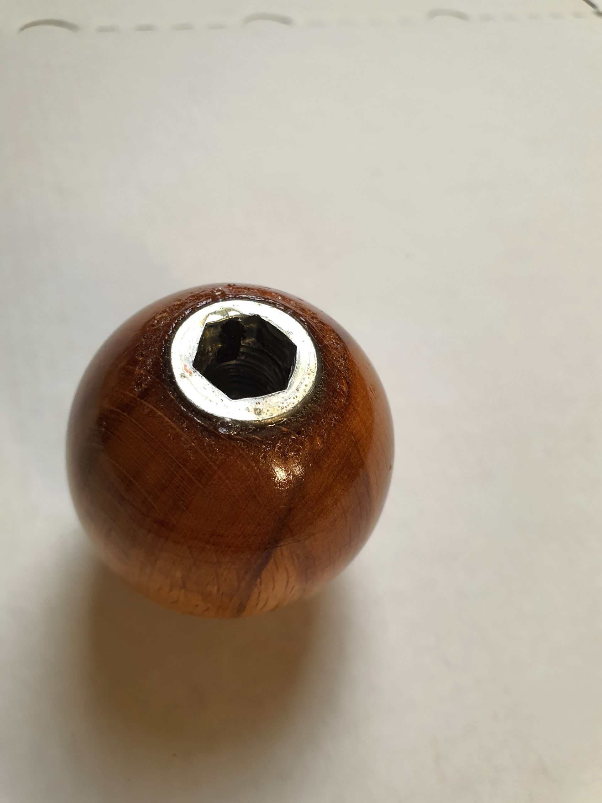 Pommeau de levier de vitesse en bois – Image 2