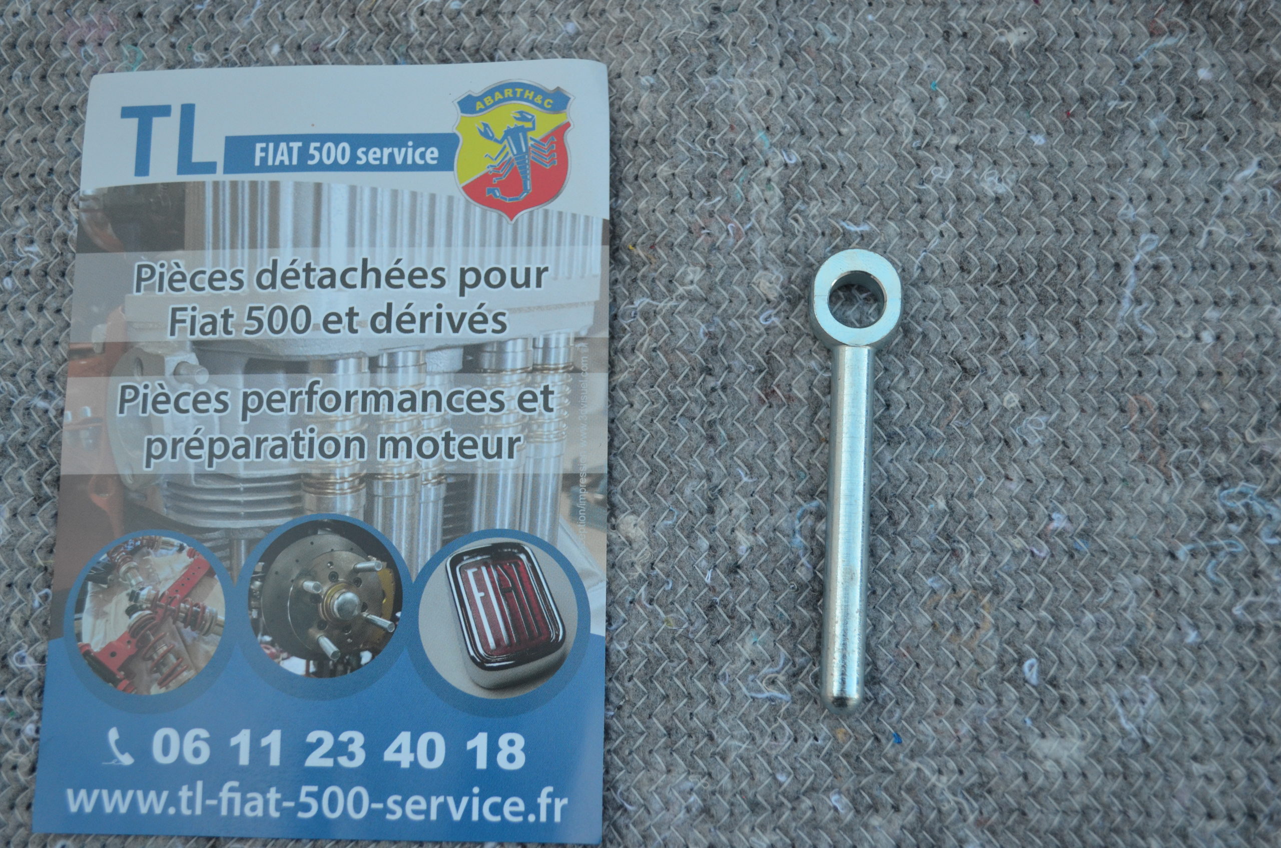 Tige de poussée maitre cylindre de frein R/126