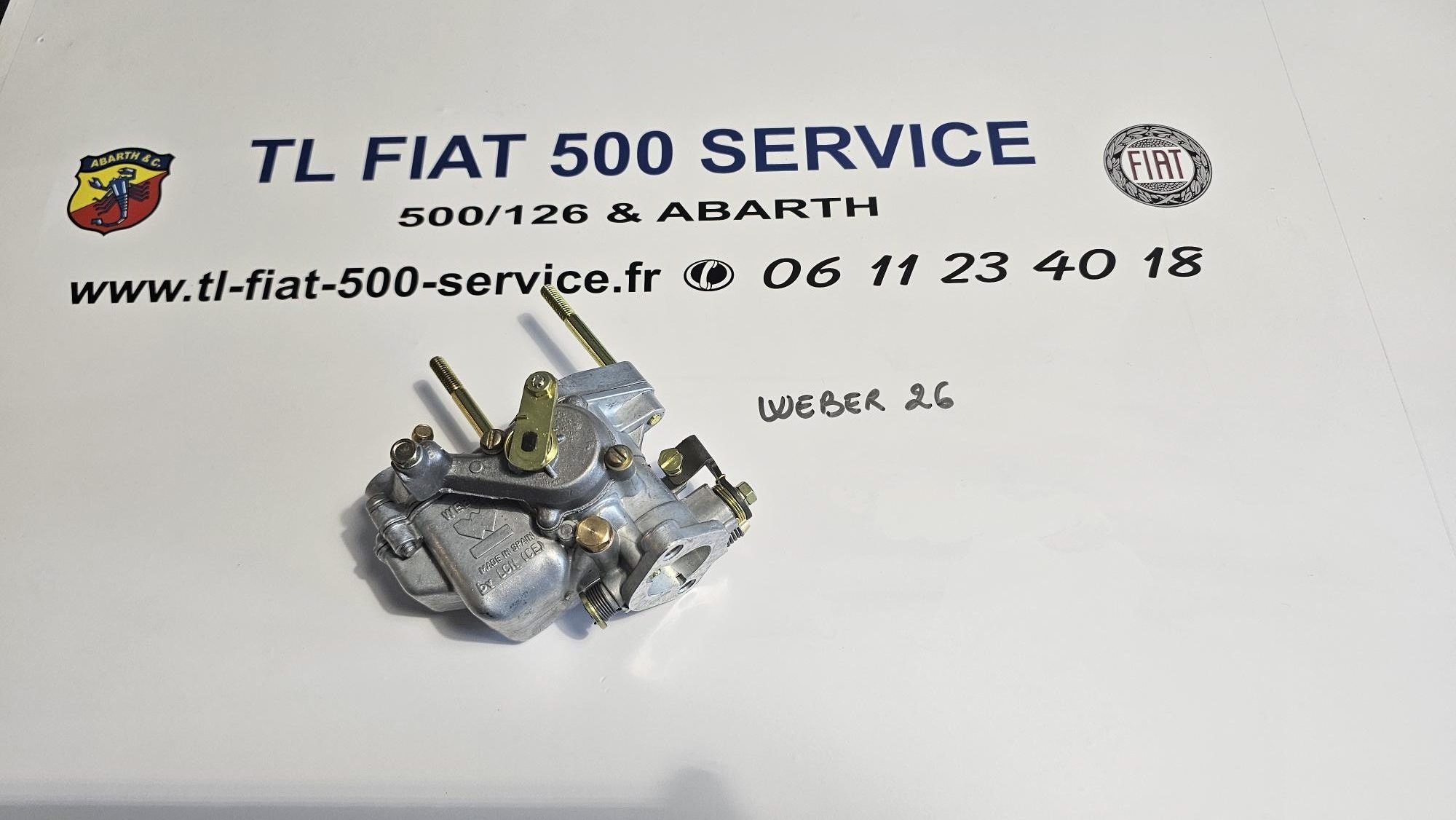 Carburateur neuf Weber 26 IBM 10 – Image 2