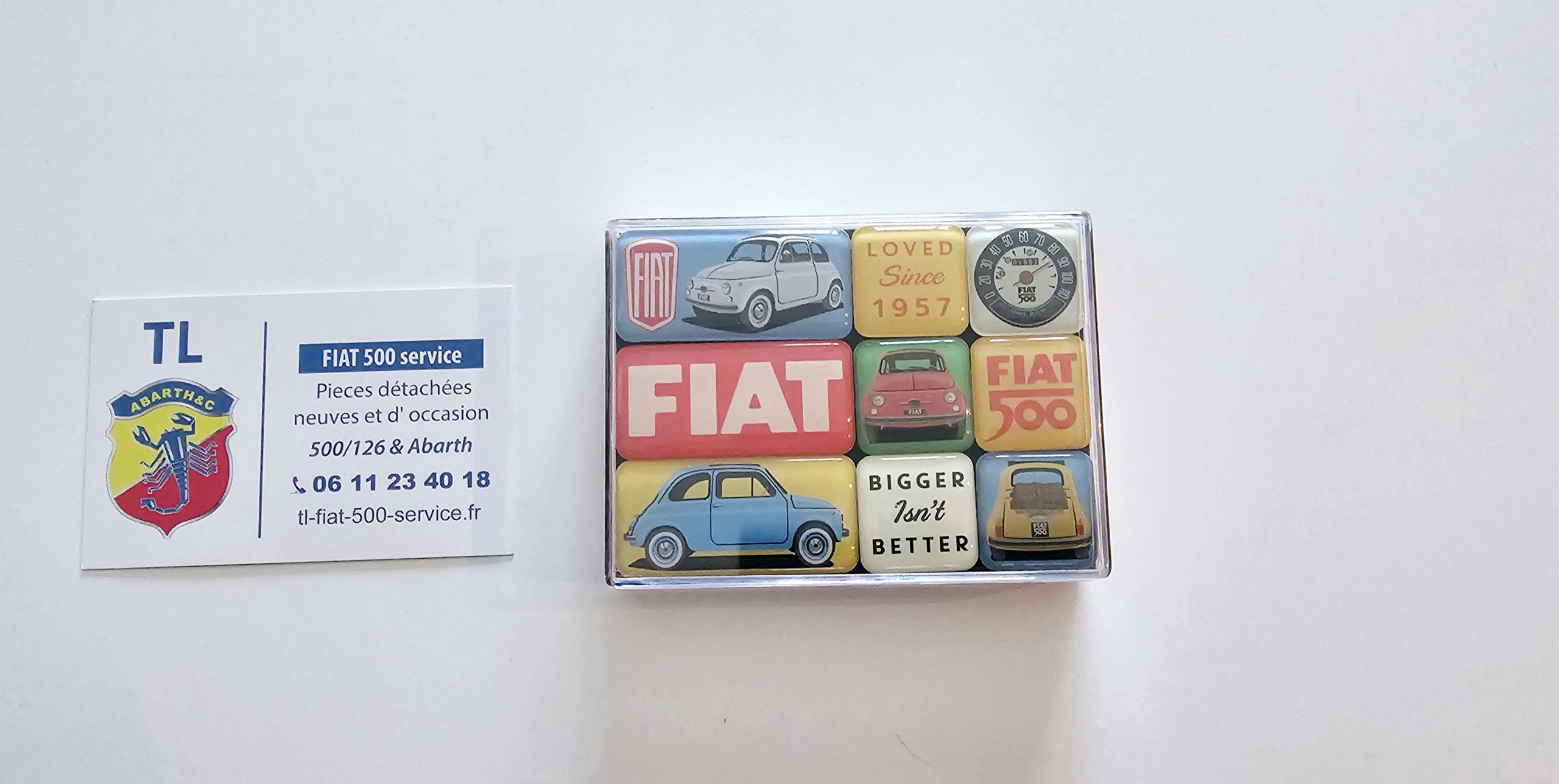 Magnets set Fiat 500 – Image 2